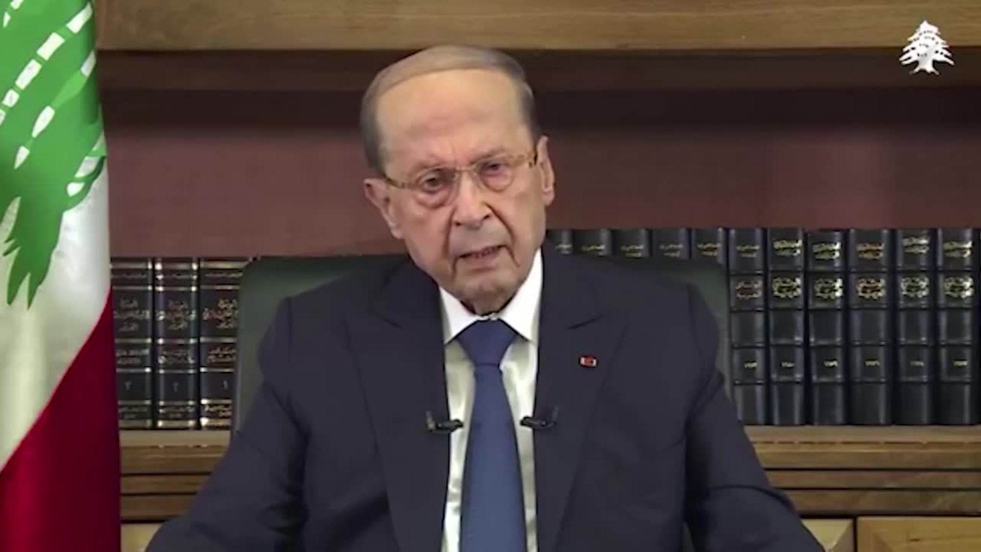 El presidente de Líbano, Michel Aoun